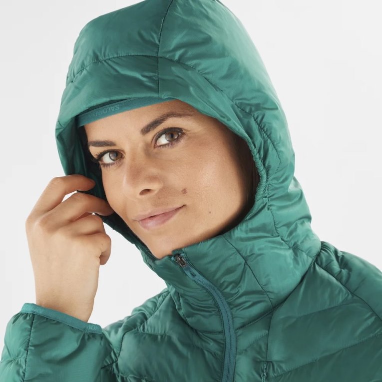 Jaquetas Isoladas Salomon Outline Primaloft Feminino Verdes | PT O83921